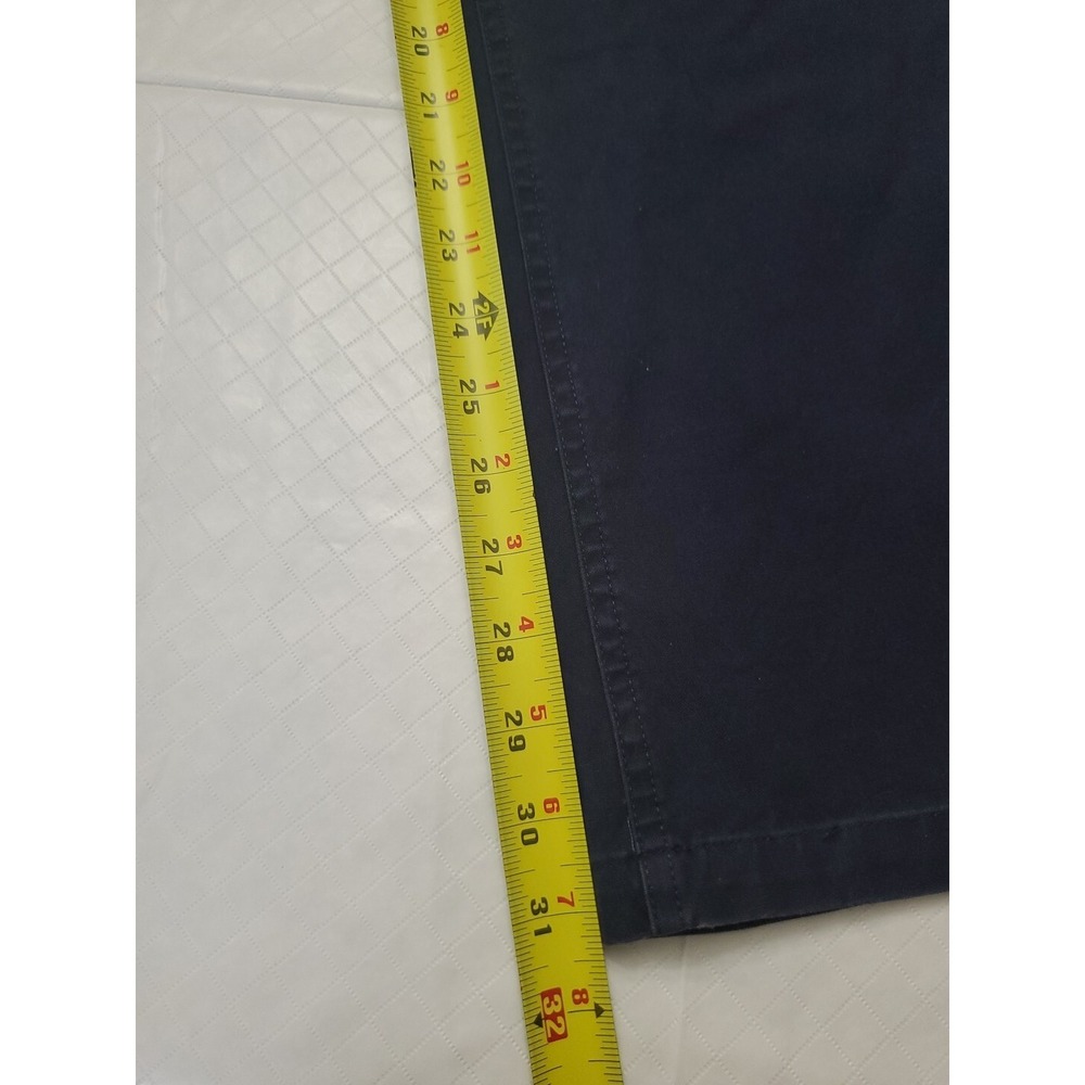 Bonobos Pants Mens 32x32 Navy Blue Slim Fit Stretch Chinos Organic Cotton Casual - Picture 9 of 11